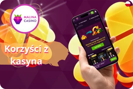 Zalety Malina casino