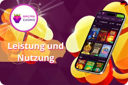 Malina Casino Benutzerfreundlichkeit und Leistung