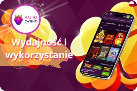 Malina Casino użyteczność i wydajność