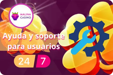 Malina Casino App soporte usuarios