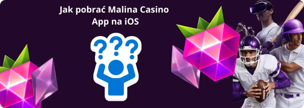 Instalacja aplikacji Malina Casino na iOS