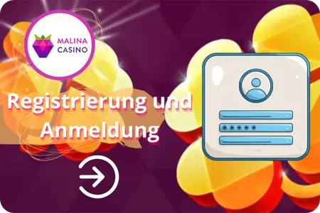 Anmelden für die Malina Casino App-Registrierung